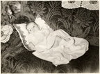 1956.12 Helen (Baran) Dasson - as baby at Christmas 01