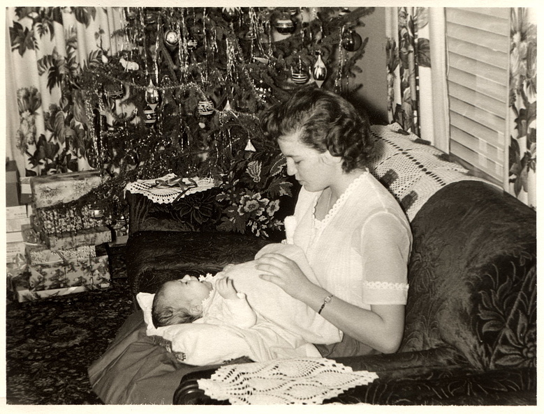 1956.12 Oksana with Helen at Christmas.jpg